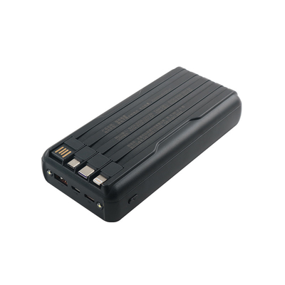 ธนาคารพลังงานแบตเตอรี่เต็มขนาดสูงสําหรับโทรศัพท์ด้วย PC พลาสติก / เทคโนโลยีแมท วัสดุเปลือกและการออกแบบเบา