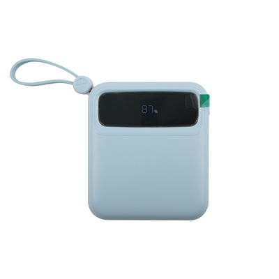 แบตเตอรี่ Li-polymer /18650 แบตเตอรี่ แบตเตอรี่พอร์ตเบอร์ แบงค์พลังงาน สีดํา สีฟ้า