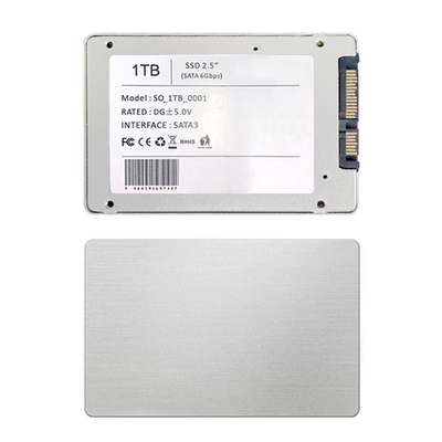 ความเร็วและความทนทาน SSD แฮร์ดไดรฟ์ภายในสําหรับอุตสาหกรรมในอุณหภูมิ 0-70C