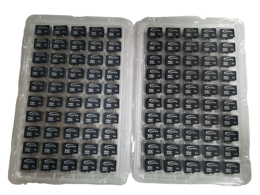 การ์ดความทรงจําความเร็วสูง 16GB ด้วยชื่อลูกค้าเลเซอร์ หัว USB และความเร็วการเขียน 2.0 10mbs