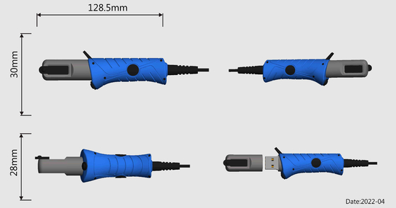 การเข้ารหัสข้อมูล สี่เหลี่ยม พิสูจน์ USB Flash Drive ด้วยการออกแบบที่เป็นเอกลักษณ์และตัวเลือกสีที่กําหนดเอง