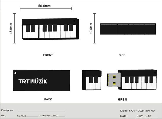 Help Customer Open Mold Very Fast Open Mold Pvc Cartoon Usb 