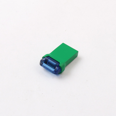 แฟลชไดรฟ์ USB 3.0 ขนาดเล็ก สีเขียว โลหะ ทรงสี่เหลี่ยมผืนผ้า พร้อมชิปหน่วยความจำแฟลช A-Class