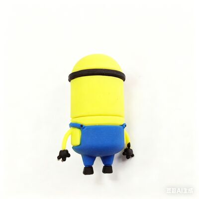 แฟลชไดร์ฟ PVC รูปการ์ตูนมินเนี่ยนน่ารัก USB 2.0 และ 3.0