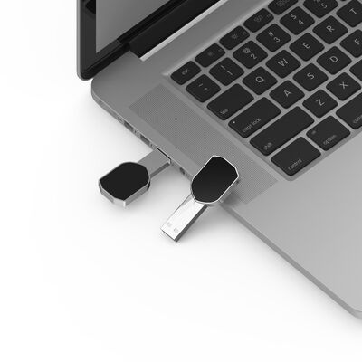 พร้อมโลโก้เลเซอร์สี LED บนไดรฟ์ USB หน้า USB พร้อมฟังก์ชันการอัพโหลดข้อมูลที่ปรับแต่งสำหรับของขวัญขององค์กร