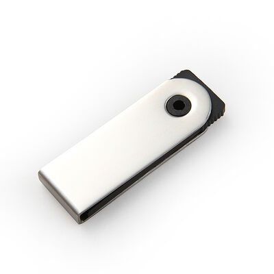 USB 2.0 และ USB 3.0 แฟลชไดรฟ์ USB โลหะสไตล์มินิแบตเตอรี่รูปแบบน้ำหนักเบาทนทานจัดเก็บข้อมูลแบบพกพาหมุนได้แฟลชไดรฟ์ USB