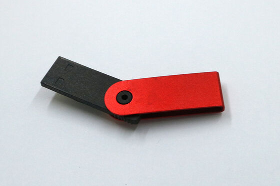 USB 2.0 และ USB 3.0 แฟลชไดรฟ์ USB โลหะสไตล์มินิแบตเตอรี่รูปแบบน้ำหนักเบาทนทานจัดเก็บข้อมูลแบบพกพาหมุนได้แฟลชไดรฟ์ USB
