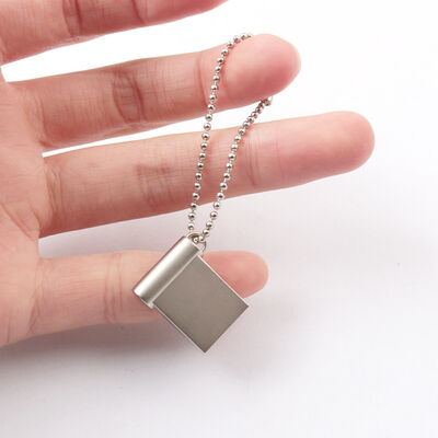 โลหะสังกะสีอัลลอยด์กันน้ำกระเซ็น หน่วยความจำ USB MINI CE FCC ROHS ได้รับการรับรองไดรฟ์ USB ทนทานความจุสูงสำหรับการใช้งานทางธุรกิจ