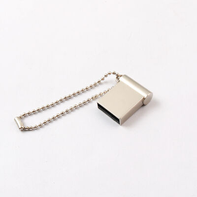 โลหะสังกะสีอัลลอยด์กันน้ำกระเซ็น หน่วยความจำ USB MINI CE FCC ROHS ได้รับการรับรองไดรฟ์ USB ทนทานความจุสูงสำหรับการใช้งานทางธุรกิจ