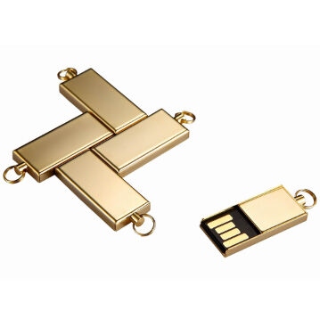 Silver With Shiny zinc alloy metal usb flash drive รวมทั้งชิป HY flash เหมาะสําหรับความต้องการในการถ่ายทอดข้อมูลอย่างรวดเร็วและปลอดภัย