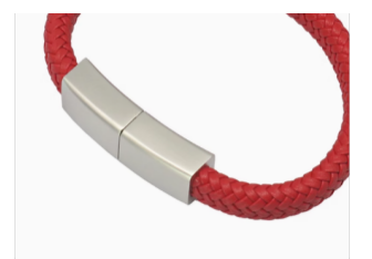 เข็มขัดทอพร้อมแฟลชไดรฟ์ USB โลหะ ส่วนเข็มขัดทอสามารถทำสีที่กำหนดเองได้ ชิ้นส่วนโลหะสามารถเลเซอร์หรือพิมพ์โลโก้ที่กำหนดเองได้