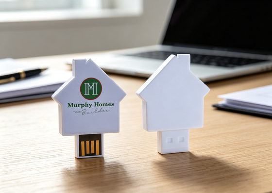 Gifts credit card usb memory with house shaped card usb flash drive palstic usb flash drive