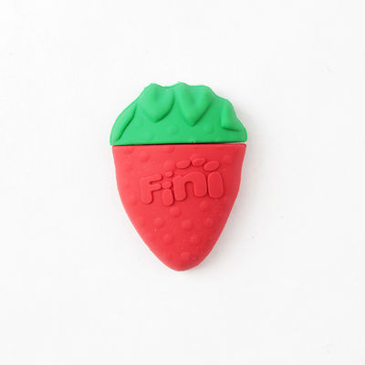 PVC Open Mold น่ารัก USB Stick แตงโมสตรอเบอร์รี่ช็อกโกแลต Shaped