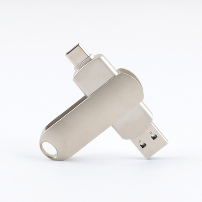 Twist TYPE C แฟลชไดรฟ์ USB โลหะ 3.0 64GB 128GB 256GB ความเร็วสูง