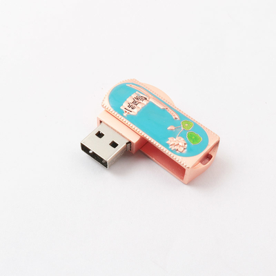 แกะสลักดอกไม้ 3.0 2.0 Twist USB Flash Drive Mold 360 Degree