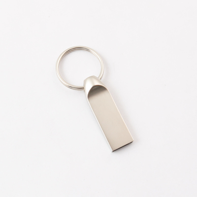 สีเงิน แมตต์ บอดีโลหะ USB Pen Drive 2.0 64GB 128GB 20MB/S โลโก้เลเซอร์ตามสั่ง