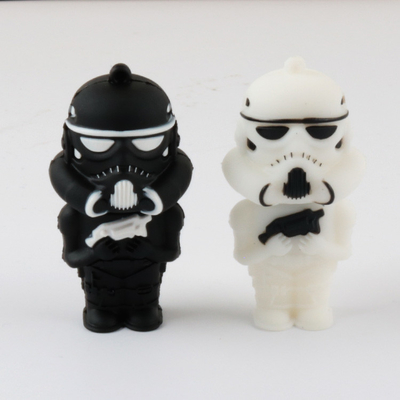แฟลชไดรฟ์ USB แบบกำหนดเองรูปการ์ตูน 3D 2.0 3.0 512GB 1TB 2TB PVC Open Mould