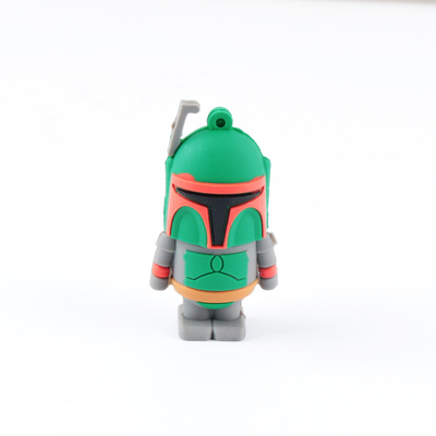 PVC รูปทรงที่กำหนดเอง Marvel Cartoon Usb Flash Drive Usb 2.0 และ 3.0 ความเร็วที่รวดเร็ว