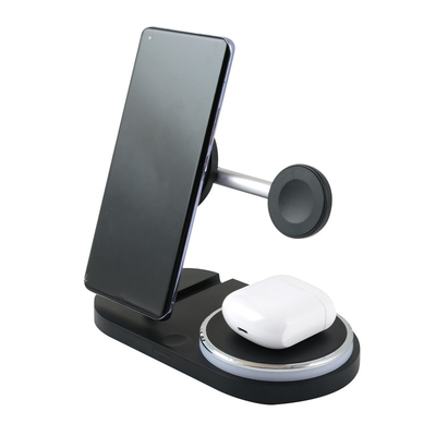 Type C Connect 3 in 1 Wireless Charger สำหรับโทรศัพท์หูฟังนาฬิกา