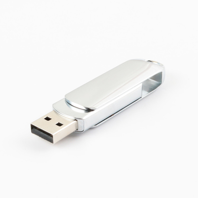 แฟลชไดรฟ์ Usb โลหะเงารูปทรงบิด 16GB 32GB 64GB 128GB 100mbs Usb 3.0