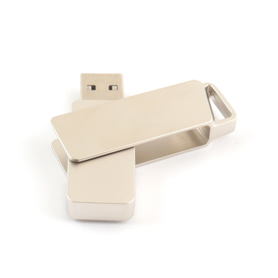 หน่วยความจำเต็ม 360 องศา 3.0 2.0 Twist USB Drive พร้อมโลโก้พิมพ์เลเซอร์ 100MBS