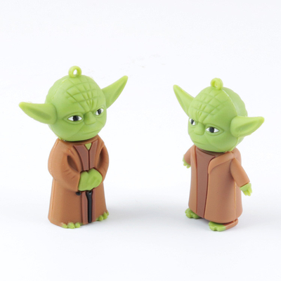 PVC ปรับแต่งรูปทรงโดย Master Yoda Star Wars Usb Flash Drive Usb 2.0 และ 3.0