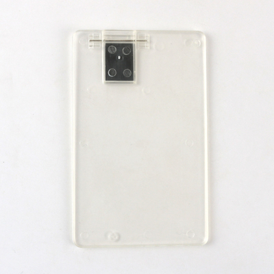 Mini UDP Chips Card หน่วยความจำ USB ตัวเครื่องโปร่งใสพร้อมพิมพ์บนสติกเกอร์กระดาษ