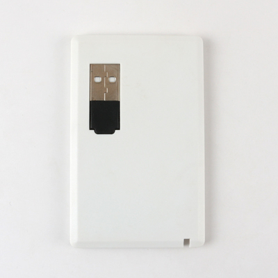 2.0 UDP Flash Chips บัตรเครดิต Usb Memory Stick พร้อมสายอ่านที่ด้านนอก