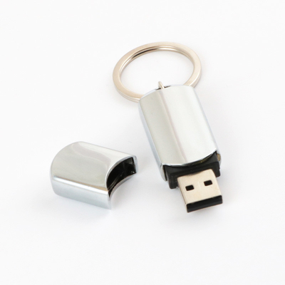 แฟลชไดรฟ์ USB ตัวโลหะเงา 3.1 70MB/S 256GB 512GB 1TB พร้อมวงแหวน