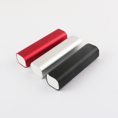 2000MAH 2600MAH Metal Portable Power Bank สำหรับของขวัญโลโก้ที่กำหนดเอง