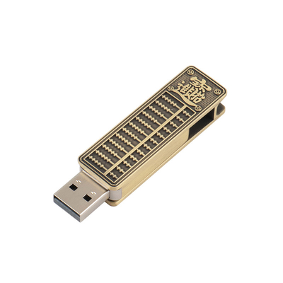 สีตัวถังย้อนยุค TYPE C USB 128GB 256GB ความเร็วสูง 55*18*11 มม.