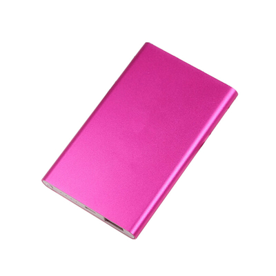 ของขวัญโลหะแบบพกพา Power Bank โฆษณาสไตล์ 3000MAH 5000MAH แบตเตอรี่ลิเธียม