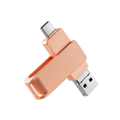 การรับรองอเมริกัน 128GB Otg Flash Drive สําหรับ Android