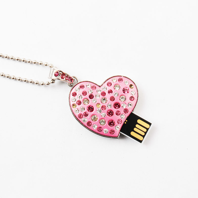 ไดมอนด์ 32GB 64GB 2.0 Usb Stick คริสตัล แฟลชดริเวอร์ เต็มความจํา