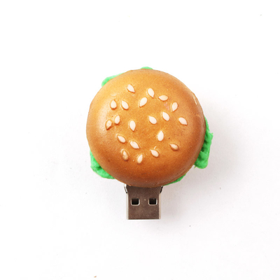 KFC McDonald's แฮมเบอร์กเกอร์ รูปแบบการสั่งซื้อ USB แฟลชไดรฟ์ สําหรับอาหารเทียม ของขวัญบริษัท
