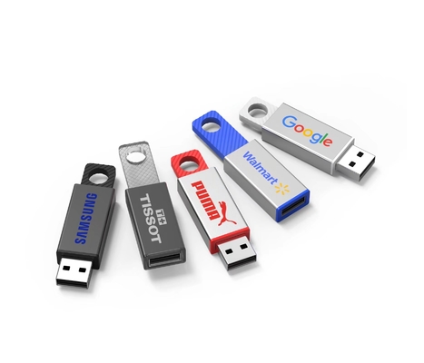 ความเร็วสูง USB 3.0 แฟลชดริค การออกแบบโลหะ ความเร็วการเขียน 50MBS การสร้างที่แข็งแกร่งกว่า