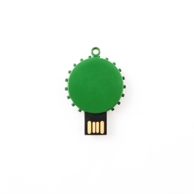 เงินโลหะ USB Flash Drive เขียน 8-15MB / s ความเร็วการเขียนสูง