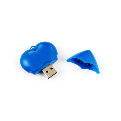 พลาสติกกันน้ํา USB แฟลชไดรฟ์ พร้อมเคลือบน้ํามันยาง