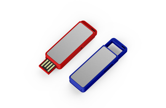 พลาสติกสติ๊ก USB ที่สามารถปรับแต่งได้ สีดํา สีขาว ความจํา 256GB Plug And Play