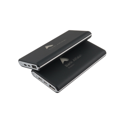 Li Polymer Portable Power Bank สําหรับอุปกรณ์ USB โทรศัพท์สมาร์ท - สีขาว/ดํา/น้ําเงิน/เขียว