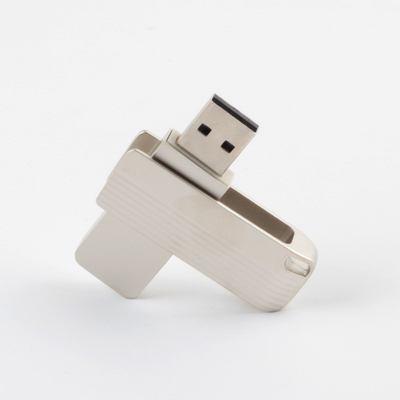 แฟลชไดรฟ์ Usb แบบยืดหยุ่น Twist 3.0 2.0, 128GB 256GB Matt Metal Swivel Usb 100MBS