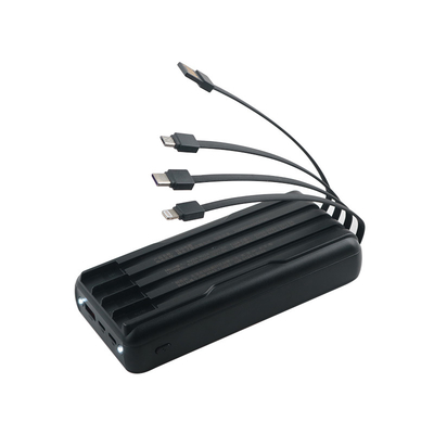 ธนาคารพลังงานแบตเตอรี่เต็มขนาดสูงสําหรับโทรศัพท์ด้วย PC พลาสติก / เทคโนโลยีแมท วัสดุเปลือกและการออกแบบเบา