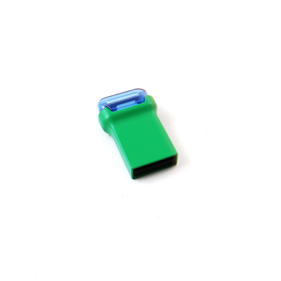 แฟลชไดรฟ์ USB 3.0 ขนาดเล็ก สีเขียว โลหะ ทรงสี่เหลี่ยมผืนผ้า พร้อมชิปหน่วยความจำแฟลช A-Class
