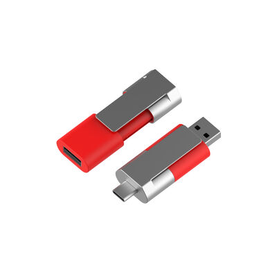 ความเร็วในการถ่ายโอนข้อมูล 5 Gbps ประเภท C OTG USB แฟลชไดรฟ์ USB แฟลชไดรฟ์ขนาดเล็กขนาด 58x21.4x11.5 มม. สะดวกเครื่องมือจัดเก็บข้อมูล