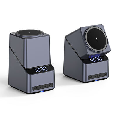ที่ชาร์จไร้สายอเนกประสงค์ 15W Fast Charging รองรับ Qi และลำโพงบลูทูธในตัว 3W
