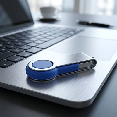 หน่วยความจำเต็มรูปแบบเกรดพลาสติก USB Stick พร้อมไฟ LED และความจุหน่วยความจำ 1G 2G 4G 8G 16G 32G 64G 128G 256GB 512GB