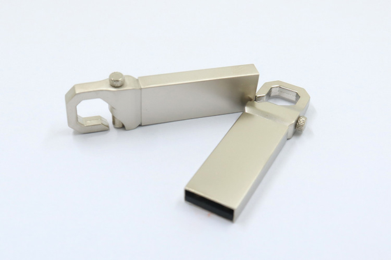 16GB 32GB โลหะ USB แฟลชไดร์ฟ 2.0 คีย์หน่วยความจำแฟลช ROHS ได้รับการอนุมัติ
