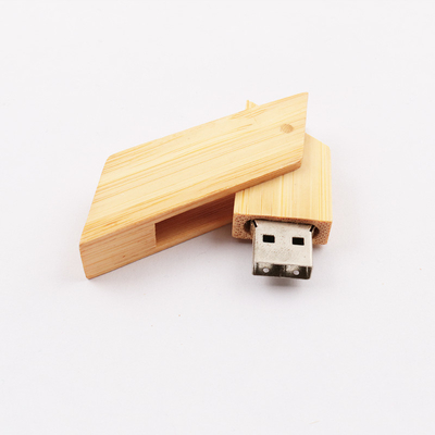 Bamboo Maple Shapes ไดรฟ์ Usb ไม้แบบกำหนดเองความเร็วสูง 8GB 256GB 30MB / S
