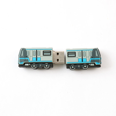 รูปการ์ตูน PVC แฟลชไดรฟ์ Usb แบบกำหนดเองความเร็วสูง 128GB 8GB 30MB / S