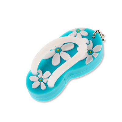 3D Shoe Shapes 16G 256GB แฟลชไดรฟ์ USB แบบกำหนดเองพร้อมปลั๊ก USB แบบเชน